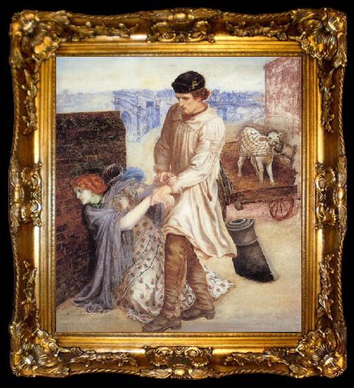 framed  Dante Gabriel Rossetti Found, ta009-2